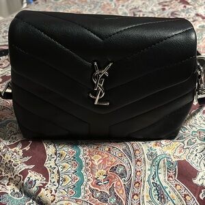 Black Quilted Purse
